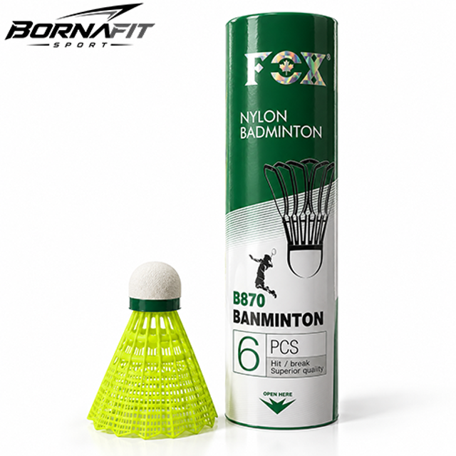 توپ بدمینتون برند FOX بسته 6 عددی کد B307